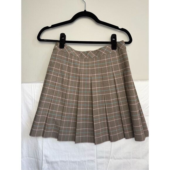 Aritzia Sunday best plaid pleated skirt size 4 - Picture 1 of 6